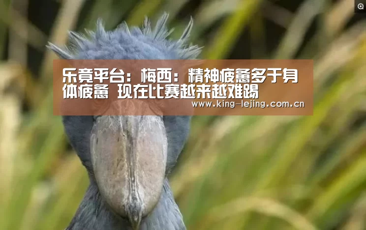 乐竟平台:梅西:精神疲惫多于身体疲惫 现在比赛越来越难踢(图1) 乐竟官网